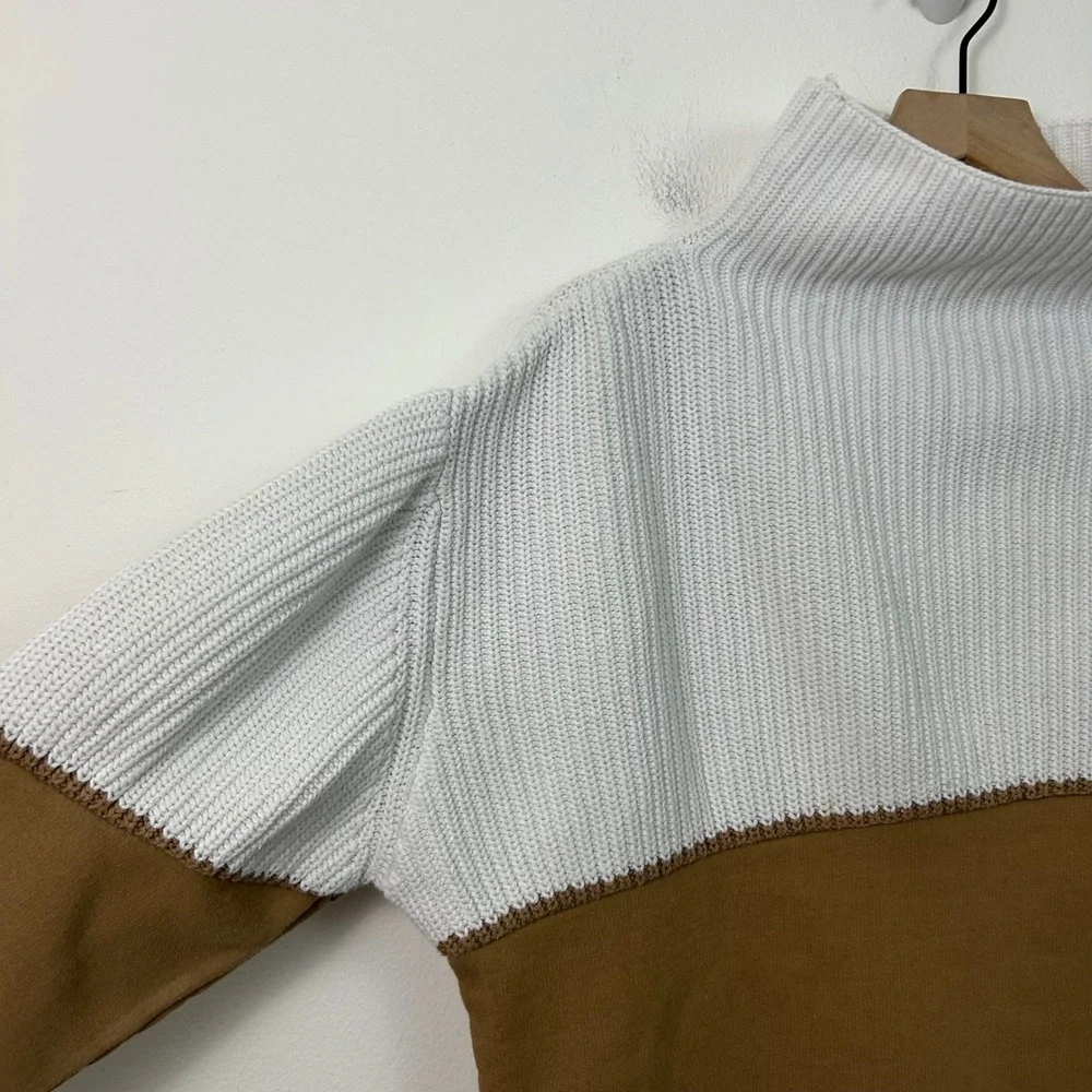 Kith Women's Colorblock Turtleneck Sweater Size M
